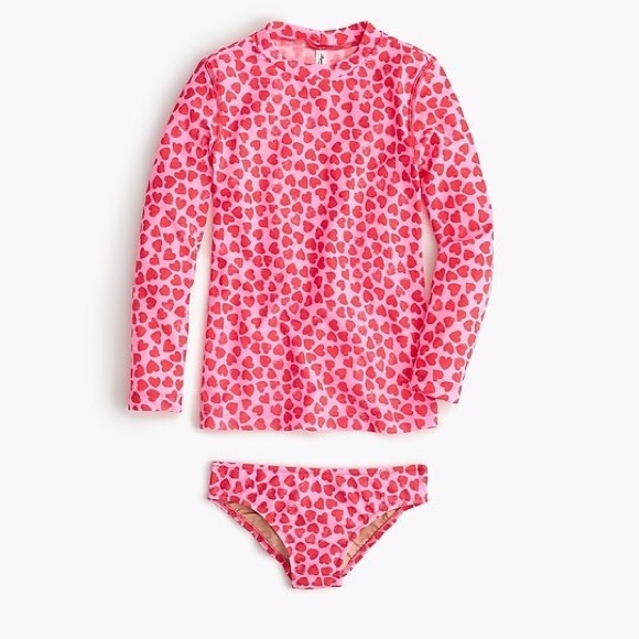 *NEW* J. Crew two piece girl’s swimsuit size 2 - Picture 1 of 6